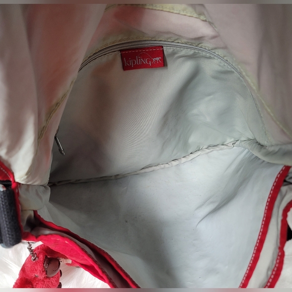 Kipling Red Crossbody Bag - Picture 7 of 11